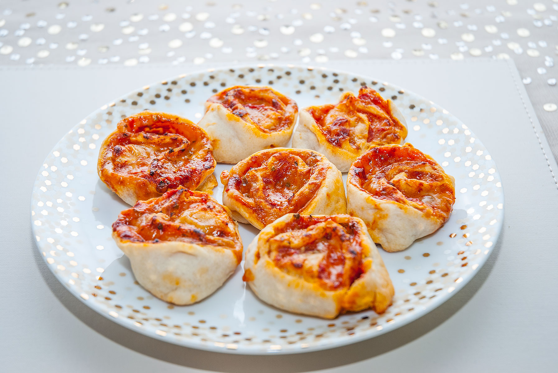 Quick & Easy Mini Pizza Rolls with Shortcrust Pastry | SpiceTraveller