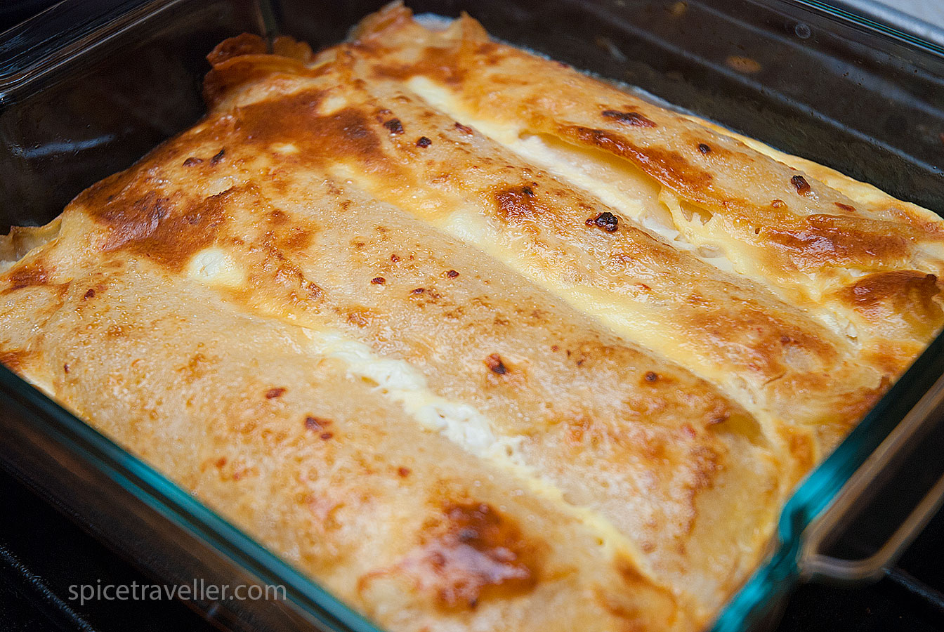 Delicious Croatian Oven Baked Cheese Pancakes