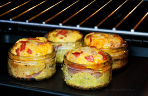 Egg Vegetable and Ham Lunch Bake